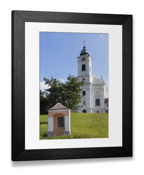 Framed Print : Pilgrimage Church of Maria Langegg, Dunkelsteinerwald, Wachau, Mostviertel, Lower Austria, Austria, Europe Framed Print : Pilgrimage Church of Maria Langegg, Dunkelsteinerwald, Wachau, Mostviertel, Lower Austria, Austria, Europe