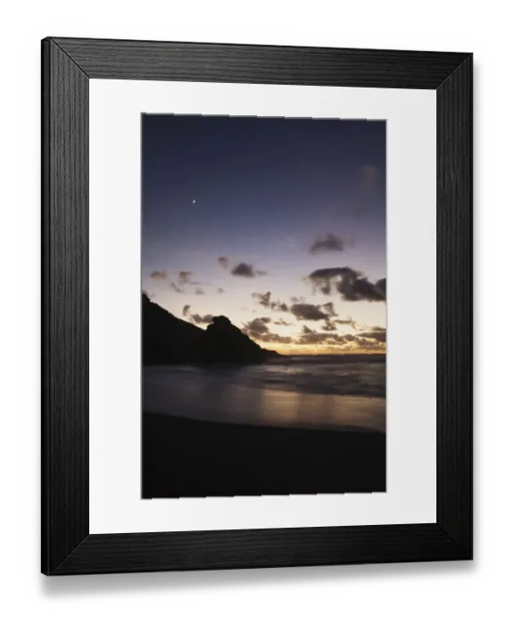 Framed Print : Bay of El Golfo at dusk, Lanzarote, Canary Islands, Spain, Europe Framed Print : Bay of El Golfo at dusk, Lanzarote, Canary Islands, Spain, Europe