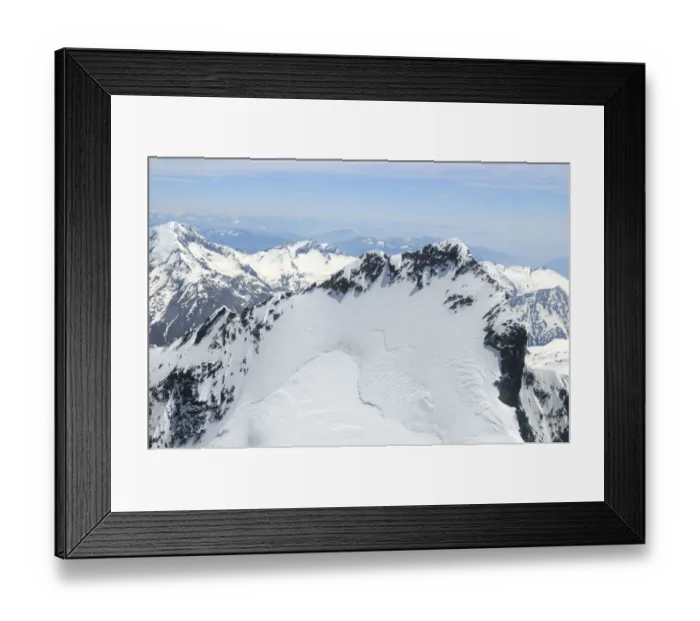 Framed Print : Summit of Zinalrothorn Mountain, Zermatt, Valais, Switzerland, Europe