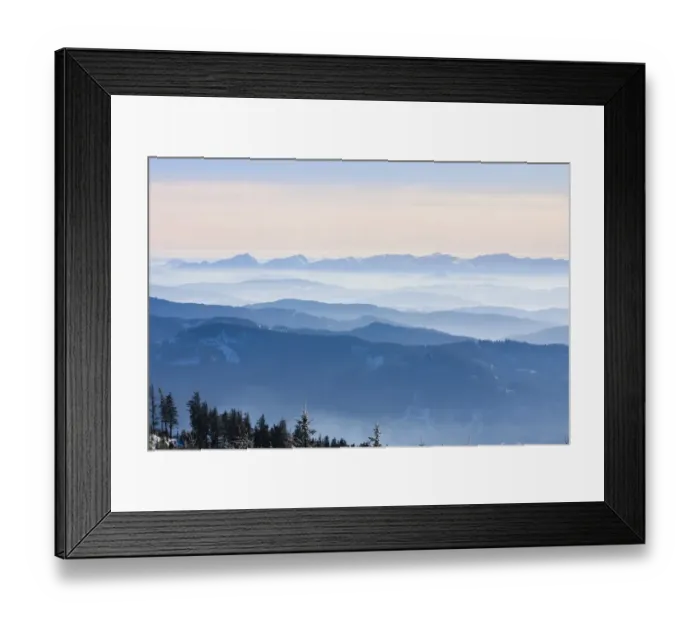Framed Print : Winter panoramic view to Mala Fatra National Park, Slovakia, from Mount Lysa Hora, Beskids, protected landscape area, Moravia, Czech Republic, Europe Framed Print : Winter panoramic view to Mala Fatra National Park, Slovakia, from Mount Lysa Hora, Beskids, protected landscape area, Moravia, Czech Republic, Europe