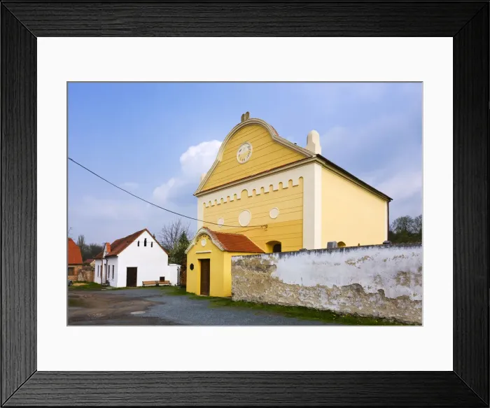 Framed Print : Synagogue in StrAzAaaAYnice, HodonAzAin district, South Moravia region, Czech Republic, Europe Framed Print : Synagogue in StrAzAaaAYnice, HodonAzAin district, South Moravia region, Czech Republic, Europe