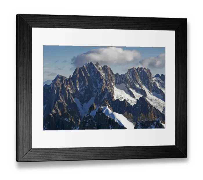 Framed Print : Aiguille Verte, Aiguille du Dru, Les Droits, Mont Blanc massif, Haute-Savoie, France, Europe Framed Print : Aiguille Verte, Aiguille du Dru, Les Droits, Mont Blanc massif, Haute-Savoie, France, Europe