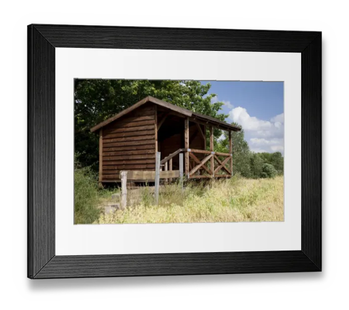 Framed Print : Observation hut on lake Dieksee, Bad Malente-Gremsmuehlen, Holstein Switzerland Nature Park, Schleswig-Holstein, Germany, Europe Framed Print : Observation hut on lake Dieksee, Bad Malente-Gremsmuehlen, Holstein Switzerland Nature Park, Schleswig-Holstein, Germany, Europe