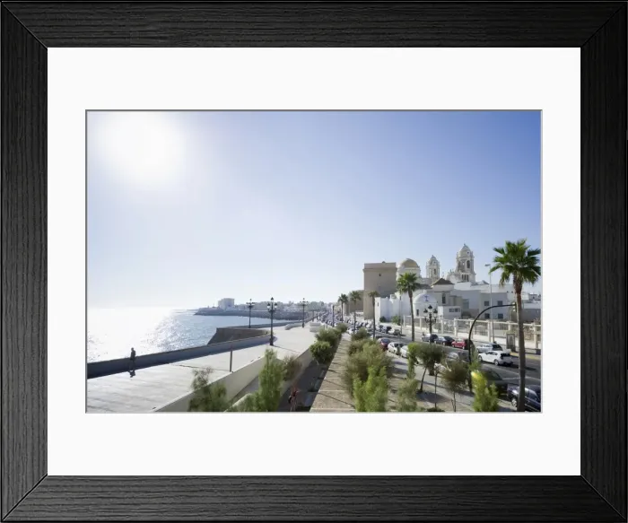 Framed Print : Cadiz, Costa de la Luz, Andalucia, Spain, Europe Framed Print : Cadiz, Costa de la Luz, Andalucia, Spain, Europe