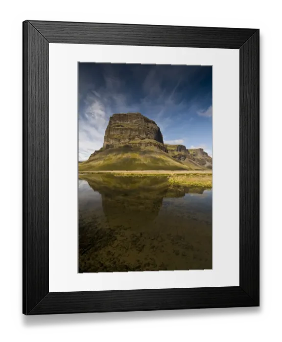 Framed Print : Landscape near Skaftafell National Park, southwest coast, Iceland, Scandinavia, Europe Framed Print : Landscape near Skaftafell National Park, southwest coast, Iceland, Scandinavia, Europe
