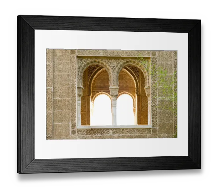 Framed Print : Facade detail, Alhambra, Granada, Andalucia, Spain, Europe Framed Print : Facade detail, Alhambra, Granada, Andalucia, Spain, Europe