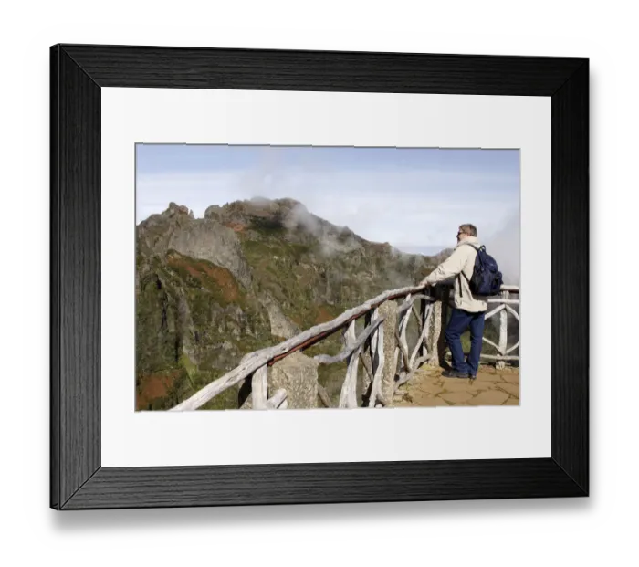 Framed Print : Mt. Pico do Areeiro or Pico do Arieiro, Madeira, Portugal, Europe Framed Print : Mt. Pico do Areeiro or Pico do Arieiro, Madeira, Portugal, Europe