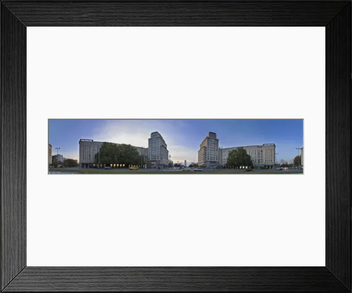 Framed Print : Stalin buildings, socialist housing, on the Strausbergerplatz square, view towards the west to Alexanderplatz square with its television tower, Berlin, Germany, Europe Framed Print : Stalin buildings, socialist housing, on the Strausbergerplatz square, view towards the west to Alexanderplatz square with its television tower, Berlin, Germany, Europe