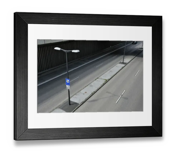 Framed Print : Tegernseer Landstrasse, lowered road, Harlaching, Munich, Bavaria, Germany, Europe Framed Print : Tegernseer Landstrasse, lowered road, Harlaching, Munich, Bavaria, Germany, Europe