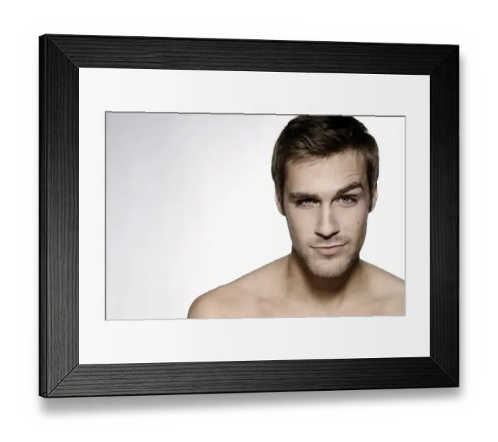 Framed Print : Portrait of a young man Framed Print : Portrait of a young man