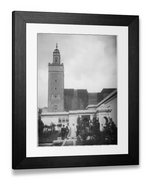 Framed Print : La Grande Mosquee Framed Print : La Grande Mosquee