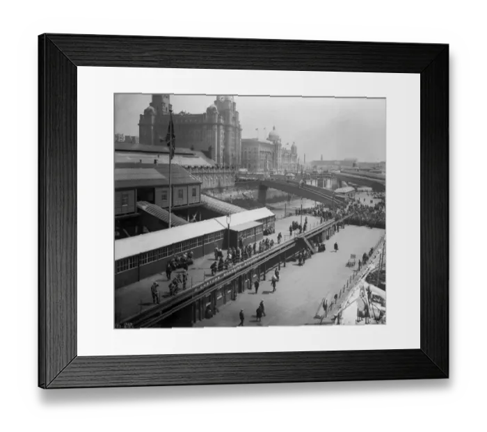 Framed Print : Liverpool Docks Framed Print : Liverpool Docks