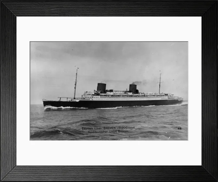 Framed Print : The Bremen Framed Print : The Bremen