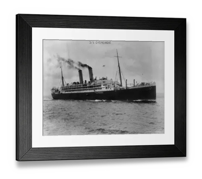 Framed Print : SS Ormonde Framed Print : SS Ormonde
