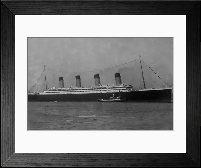 Framed Print : Olympic. 1913: White Star triple-screw steamer Olympic Framed Print : Olympic. 1913: White Star triple-screw steamer Olympic