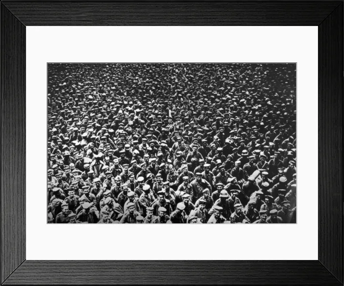 Framed Print : German POWS Framed Print : German POWS