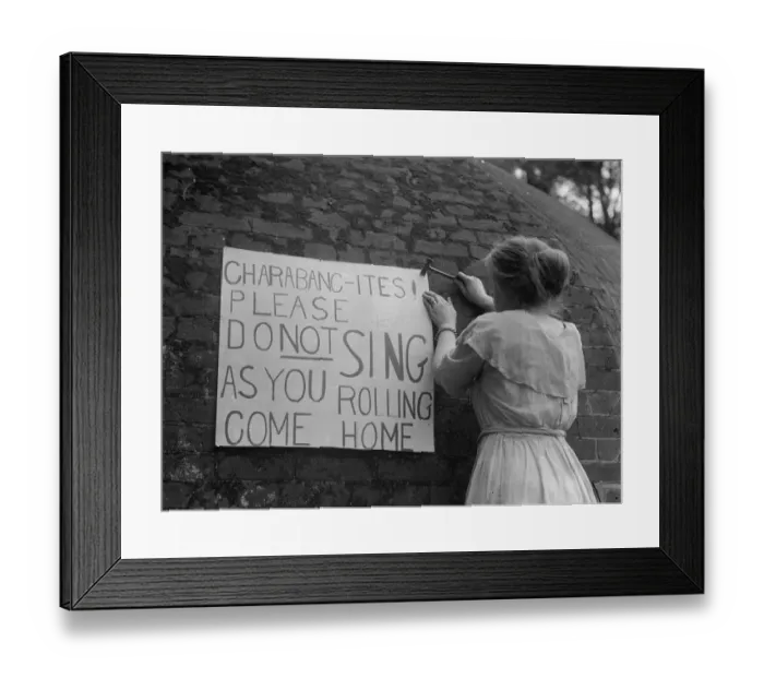Framed Print : No Singing Framed Print : No Singing