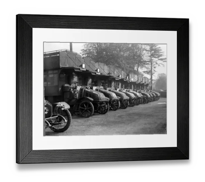 Framed Print : Early Buses Framed Print : Early Buses