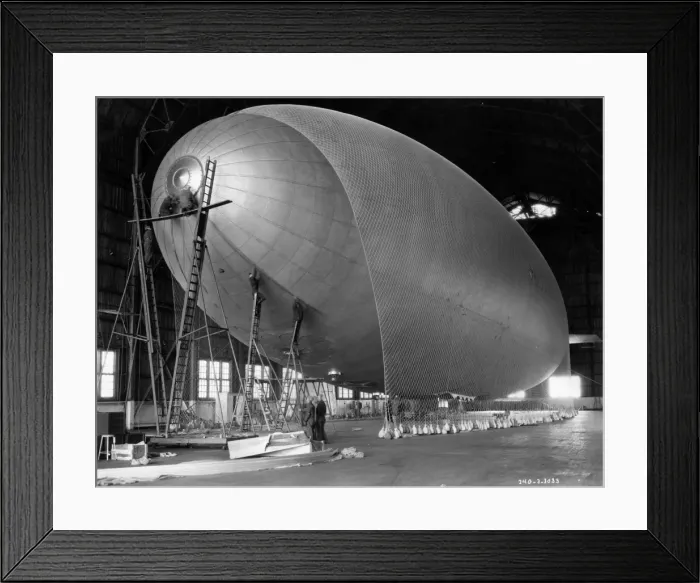 Framed Print : TC - 13 Airship Framed Print : TC - 13 Airship