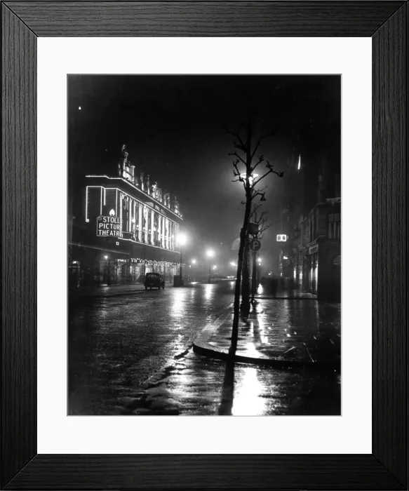 Framed Print : Kingsway At Night Framed Print : Kingsway At Night