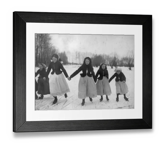 Framed Print : Ice Skating Framed Print : Ice Skating