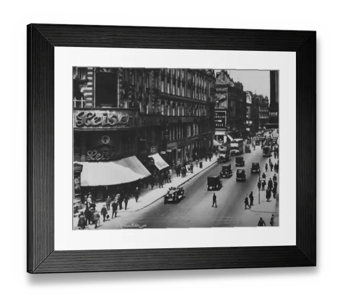 Framed Print : Berlin Street Framed Print : Berlin Street