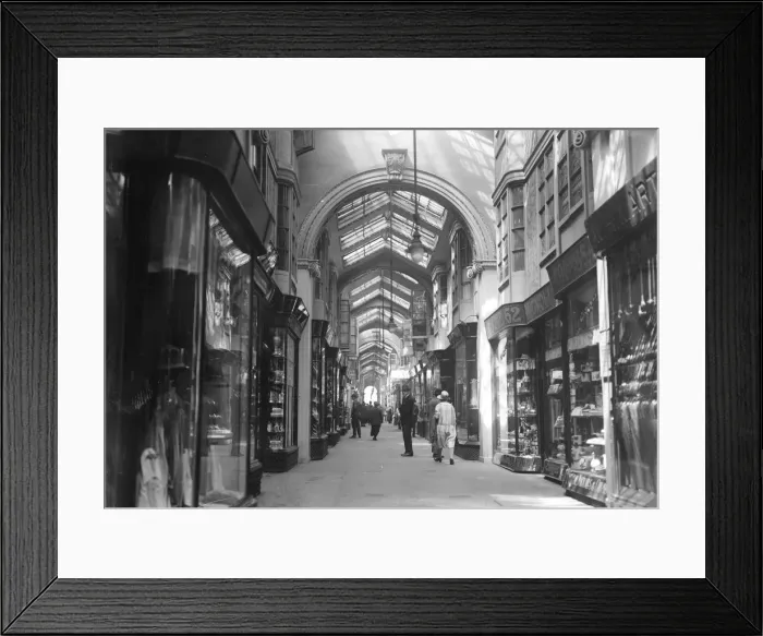 Framed Print : Burlington Arcade Framed Print : Burlington Arcade