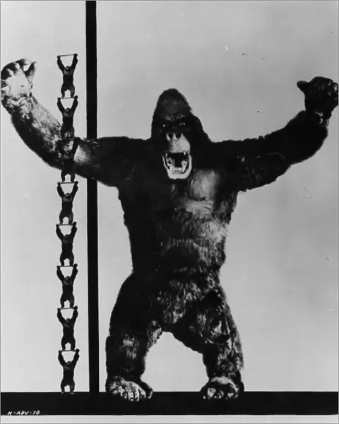 King Kong. 1933: The giant ape, star of the Radio Picture King Kong