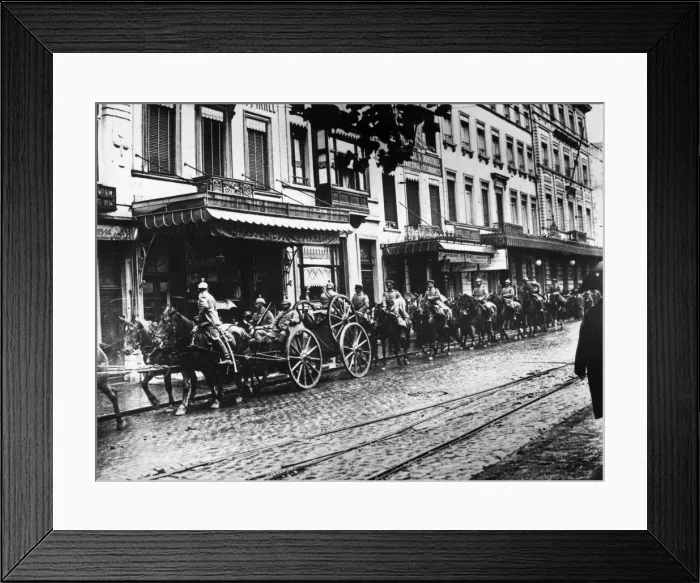 Framed Print : Brussels Parade Framed Print : Brussels Parade