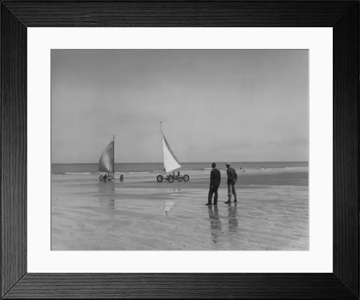 Framed Print : Sand Yachting Framed Print : Sand Yachting