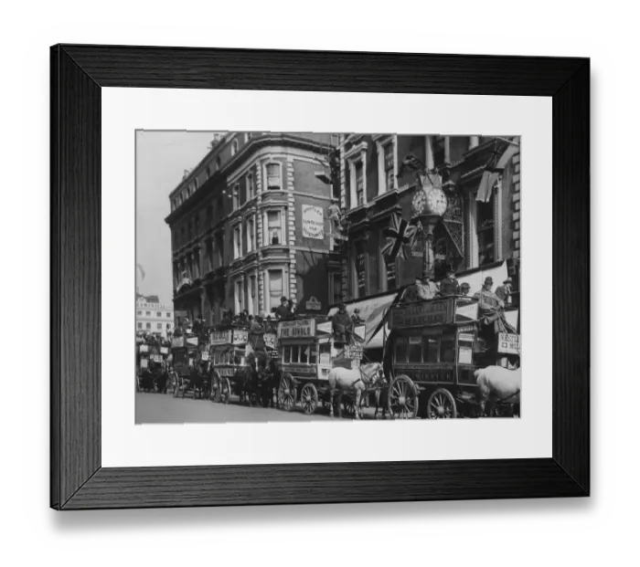 Framed Print : Traffic Queue Framed Print : Traffic Queue