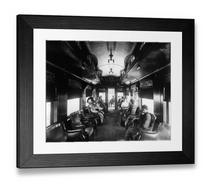 Framed Print : Railway Deluxe