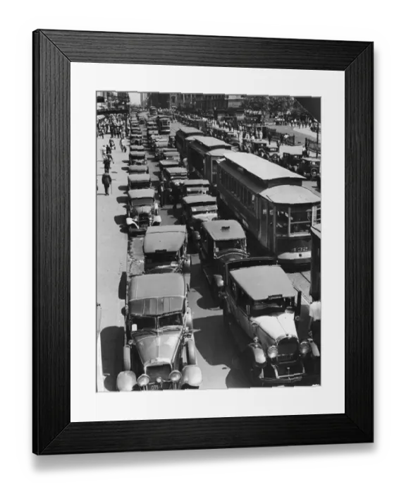 Framed Print : Congestion Framed Print : Congestion