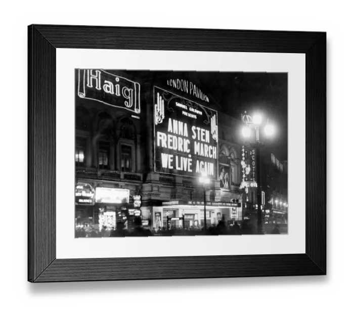 Framed Print : London Pavilion Framed Print : London Pavilion