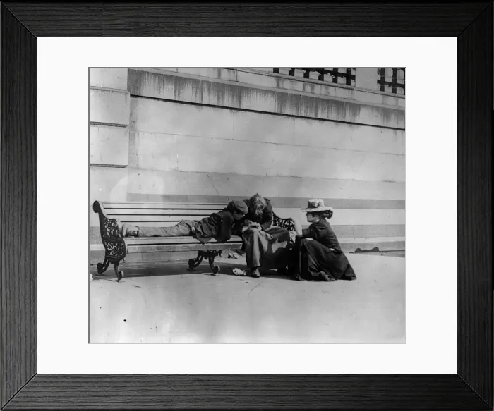 Framed Print : On The Bench Framed Print : On The Bench