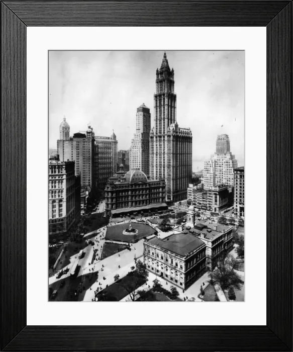 Framed Print : Woolworth Building Framed Print : Woolworth Building