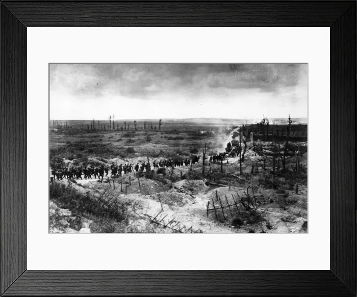 Framed Print : German Advance Framed Print : German Advance