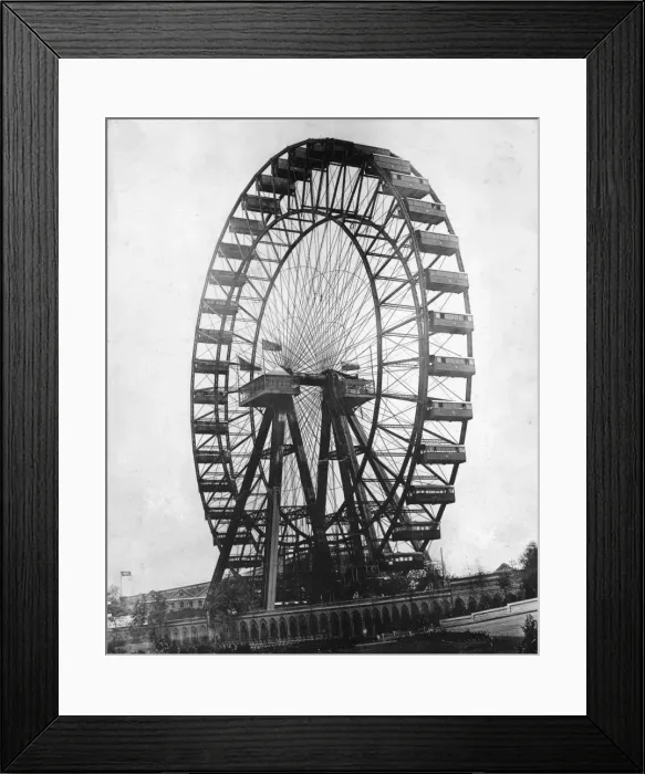 Framed Print : Great Wheel Framed Print : Great Wheel