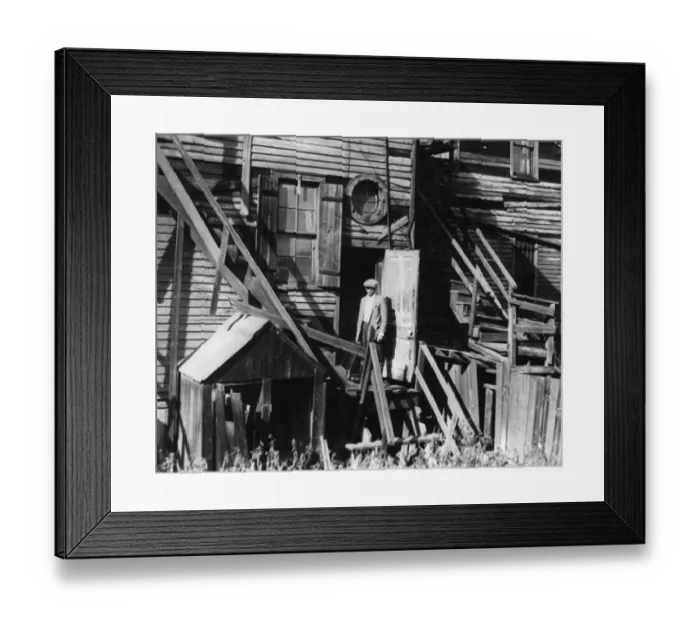 Framed Print : Tumbledown Home Framed Print : Tumbledown Home