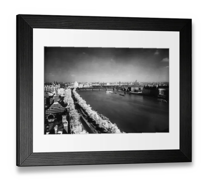 Framed Print : Infra-Red London Framed Print : Infra-Red London