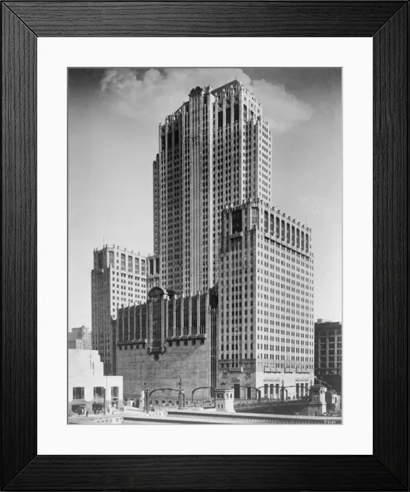 Framed Print : Chicago Opera House Framed Print : Chicago Opera House