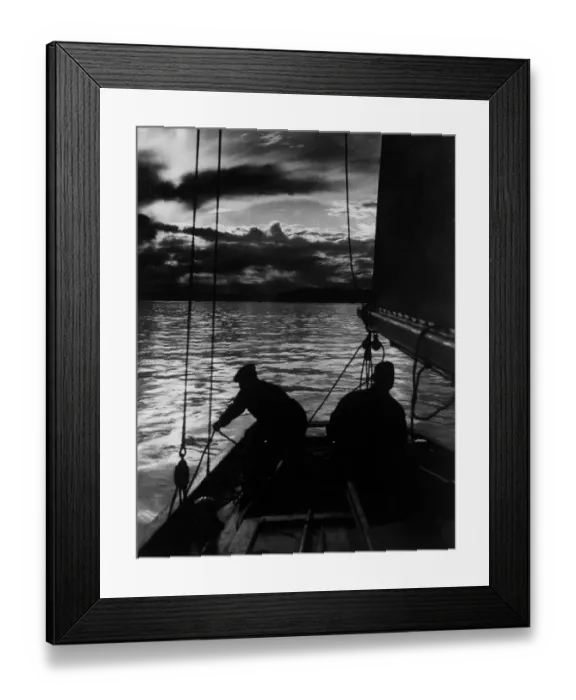 Framed Print : Night Fishermen Framed Print : Night Fishermen