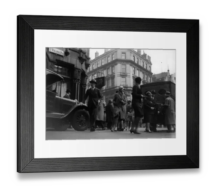 Framed Print : Pedestrians Framed Print : Pedestrians
