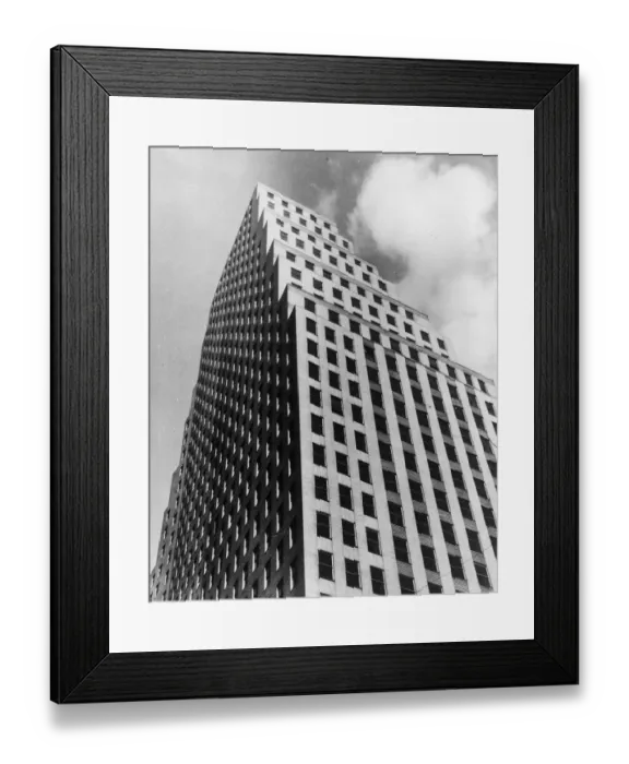 Framed Print : Concrete Waffle Framed Print : Concrete Waffle
