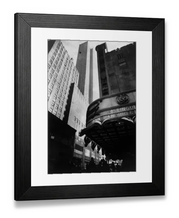 Framed Print : Roxy cinema (Radio City Music Hall) circa 1930 Framed Print : Roxy cinema (Radio City Music Hall) circa 1930