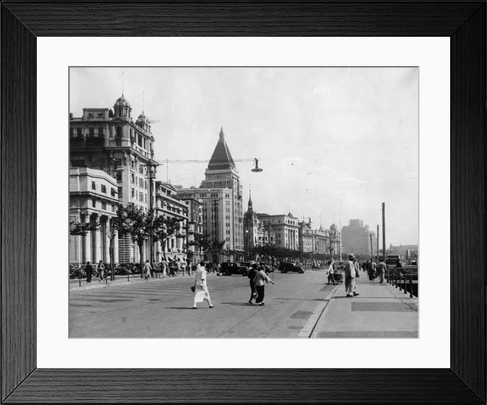 Framed Print : Zhong Shan Road Framed Print : Zhong Shan Road