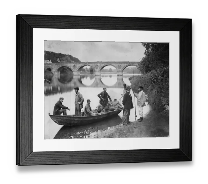 Framed Print : River Fishermen Framed Print : River Fishermen