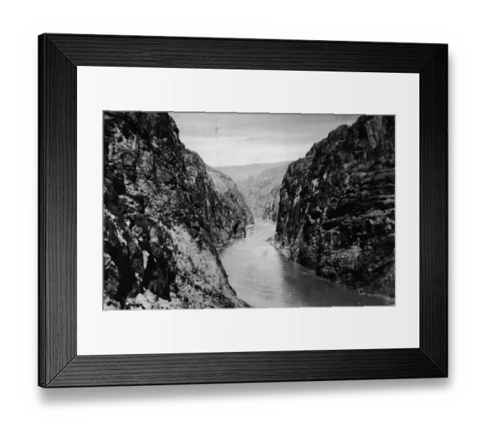 Framed Print : Black Canyon Framed Print : Black Canyon