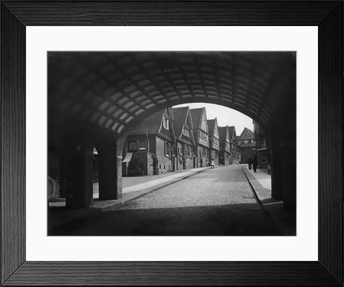 Framed Print : Workers Houses Framed Print : Workers Houses