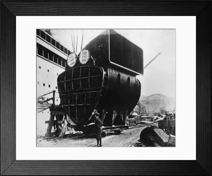 Framed Print : Aquitania Component Framed Print : Aquitania Component